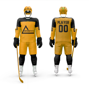 Vente en gros de maillots d'équipe personnalisés pour le hockey sur glace OEM ODM vêtements de sport avec impression par sublimation vêtements de hockey sur glace - Product Image 4