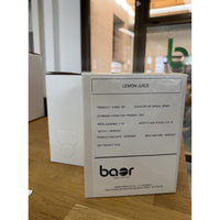Baor Producten S.L. Citroensap 3kg Diepvries Zure Citroensmaak Typische Kleur Spanje 16/09/2027 Murcia