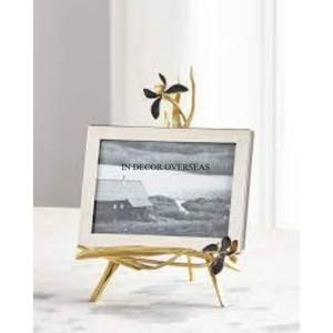 Nouveau modèle arrivée le plus fantaisie Designer unique de haute qualité plaqué or de qualité supérieure cadre photo en métal à prix compétitif - Product Image 6