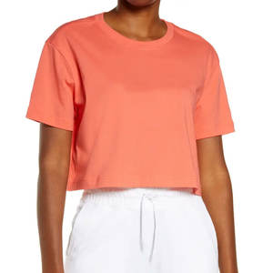 เสื้อยืดเอวลอยสำหรับผู้หญิงออกแบบโลโก้ได้ตามต้องการขนาดพิเศษ - Product Image 2