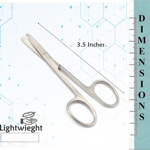 Ciseaux de point Spencer chirurgical de qualité chirurgicale Finition Dall Ciseaux de suture médicaux chirurgicaux en acier inoxydable - Product Image 4