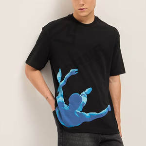 Camiseta de algodón informal de gran tamaño de alta calidad de manga larga sólida para hombre de talla grande para venta en línea - Product Image 2