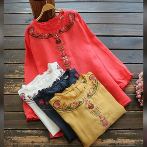 OEM Plus Size Women Spring Summer <b>Shirt</b> Women <b>Short</b> <b>Sleeve</b> T <b>Shirt</b> Top Blouse Best Quality Wholesale <b>Shirts</b> ODM WS-36 - Product Image 1