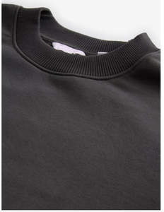 OEM personalizado hombres rayas acanalado cuello redondo Sudadera de alta calidad de algodón de los hombres de gran tamaño sudaderas - Product Image 5