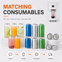 Machine de scellage automatique de canettes en plastique la plus populaire pour les boissons et les canettes PET - Modèle 2026