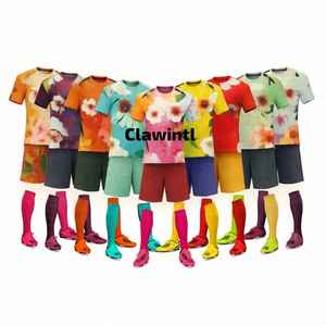 Conjuntos de camisetas de fútbol para hombre, ropa de fútbol por sublimación para hombres, camisetas de fútbol de práctica, ropa deportiva de fútbol personalizada, uniforme de equipo de fútbol - Product Image 4