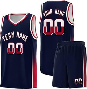 Vêtements de basket-ball pour hommes personnalisables de haute qualité Dernière conception Maillot de basket-ball uni réversible Ensemble uniforme de qualité - Product Image 1