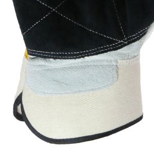 Vente en gros de gants de gréement en cuir de chèvre Gants respirants Doublure en coton Poignets Taille XL EN388 Certifié Travaux de soudage de construction - Product Image 5