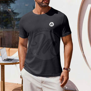 T-shirt homme à manches courtes, nouveau design été, dernier modèle, couleur personnalisée. - Product Image 2