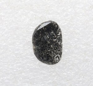 2.25 Ct. Sel naturel en vrac et poivre noir plat coupe diamant pour certifié très bon polonais bijoux pour elle - Product Image 3