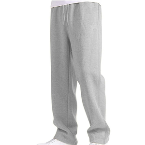 Pantalon de survêtement baggy Y2k pour hommes Pantalon de survêtement à cordon jambe large avec taille longue Type de taille moyenne devant plat - Product Image 4