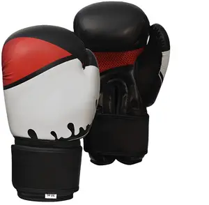Gants d'entraînement de boxe professionnels, Design personnalisé en cuir véritable, gants de boxe en cuir bon marché