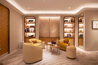 Meuble de présentation de bijoux d'intérieur, design personnalisé, vitrine à bijoux en verre trempé, vitrine à bijoux de haute qualité, décoration