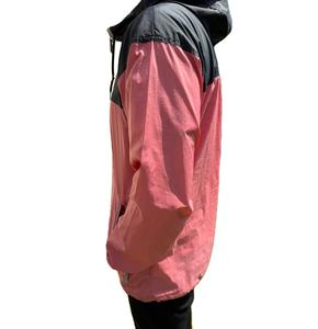 Custom Nylon Windbreaker Jacket Zip Up Waterproof <b>Men</b> Lightweight Running Outdoor Nylon Hoodie Track Jacket - Product Image 4