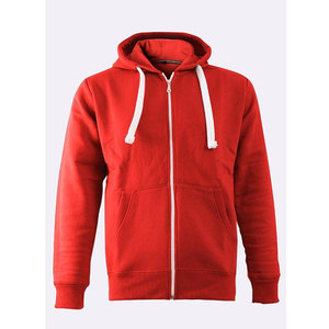 Sweat à capuche polaire Gym Sports Workwear décontracté fermeture éclair sweats à capuche surdimensionnés fermeture éclair manches longues surdimensionné cordon de serrage sweats à capuche - Product Image 1