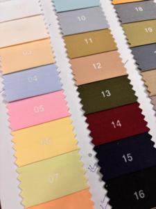 Material de Camisa de algodón Giza de lujo Turquía 58 ancho tejido peinado liso teñido para exportación internacional para bodas niños niñas - Product Image 3