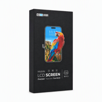 Boîte rigide personnalisée en forme de livre avec insert en mousse EVA pour l'emballage de films en verre trempé pour téléphone portable