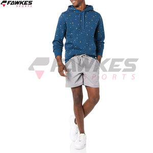 Fabricantes de ropa OEM, sudaderas con capucha con logotipo bordado personalizado para hombre, sudaderas con capucha con estampado de vendedor superior para hombre - Product Image 3