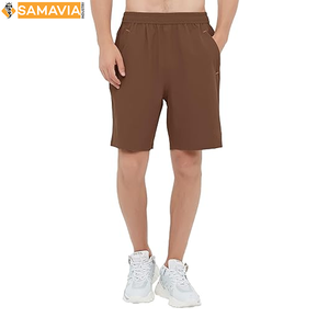 Pantalones cortos de malla para hombre, ropa deportiva ligera de secado rápido para gimnasio, entrenamiento y correr - Product Image 5