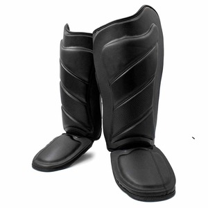 Protège-jambes en mousse noire, protection des pieds, protège-plis pour l'entraînement de boxe, kick-boxing - Product Image 3