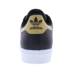 Chaussures Adidas Superstar pour hommes Couleur : Noir/Tan 100% authentiques - Product Image 1