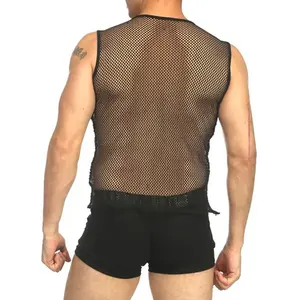 Camiseta sin mangas con espalda en Y para hombre OEM Precio bajo Camiseta de algodón con estampado personalizado Stringer Gym Fitness Camiseta de entrenamiento Muscle Culturismo Camiseta sin mangas para hombre - Product Image 5