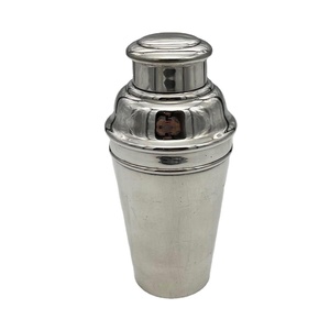 George V Sterling Silver Cocktail Shaker Barware Bar Shaker Bubble Tea Shaker Cup Plastic Cocktail decorative shaker fantastic - Product Image 1