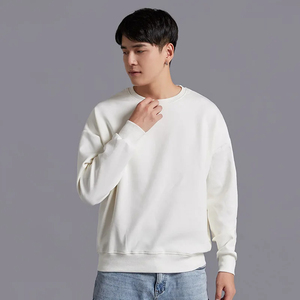 เสื้อกันหนาวมีฮู้ดสำหรับผู้ชายผ้าฝ้าย100% เสื้อสวมหัวกันหนาวผ้าฟลีซสไตล์ฮิปฮอปโอเวอร์ไซส์ - Product Image 4