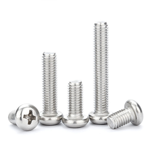 Vis à tête cylindrique Phillips entièrement filetées en acier inoxydable 304 A2 M1.4 M1.6 M2 M2.5 M3 M3.5 M4 - Product Image 1