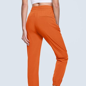 2025 pantalon de survêtement taille haute pour femmes à la mode pantalon de survêtement baggy à jambe large - Product Image 3