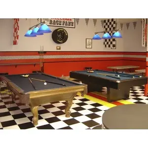 Nuevas opciones de suelo de sótano USA MADE Coin Brown Tile Pulido Interior Square Tiles para uso en interiores y exteriores - Product Image 1