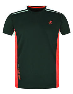 Unisexe XL Sport/Casual Quick-Dry Gym T-Shirt Haute Qualité Coton Polyester Spandex Solide Impression Décoration Running Muscle Fitness - Product Image 6