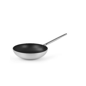 Pura Induction Stainless Steel Pan <b>Cookware</b> <b>Set</b> Aluminum Alloy Wok 32cm Diameter for Gas and Electric Cooking Made in Italy - Product Image 1