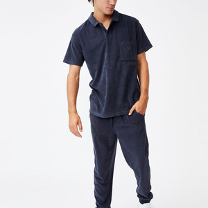 Style classique confortable vêtements actifs hommes évacuation de l'humidité Golf polos homme vêtements 100% coton Polo T-shirt - Product Image 5