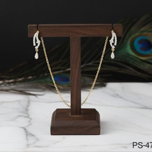 Premium AD Pendant Set Elegante joyería hecha a mano elegante para ocasiones festivas nupciales Piedra natural de moda para bodas - Product Image 2