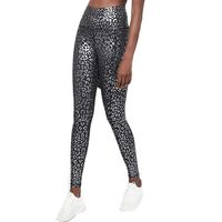 Leggings pour femmes Act Sports en coton/fibre de bambou, maille respirante, coutures invisibles, taille haute, élastique, légers, 120g