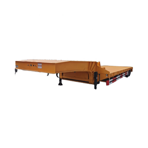 Semirremolque de Plataforma Baja de 60 Toneladas con Suspensión Cantilever, Dos Líneas, Cuatro Ejes - Product Image 1