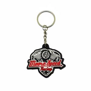 Porte-clés durable en caoutchouc PVC souple 3D certifié CE avec logo en relief personnalisé pour l'image de marque des entreprises Cadeaux promotionnels Publicité - Product Image 4