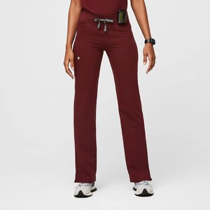 Uniformes de hospital de poliéster rayón licra, conjunto de enfermería médico elástico femenino de la mejor calidad personalizado recién llegado - Product Image 3