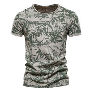 Camiseta con estampado personalizado de alta calidad, Camiseta holgada de gran tamaño unisex con hombros caídos y cuello redondo, camiseta vintage de algodón 100% - Product Image 4