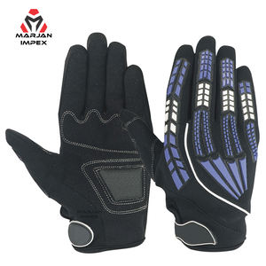 Gants de motocross, gants de course de moto tout-terrain, gants de course MX respirants, légers, en maille, antidérapants, avec protection de la paume, pour hommes et femmes MX - Product Image 1