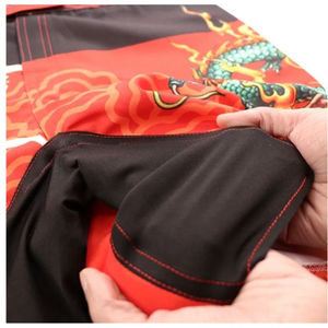 กางเกง MMA แบบสั้นพิมพ์ลายซับลิเมชั่นสำหรับผู้ชาย ปี 2026 กางเกงสำหรับกีฬาต่อสู้ ชุดศิลปะการต่อสู้ กางเกงชกมวย กางเกง MMA บริการสั่งทำตามแบบ OEM - Product Image 3