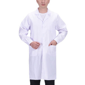 Blouse de laboratoire douce et confortable pour le laboratoire médical Docteur Hôpital Vêtements professionnels Blouse de laboratoire - Product Image 1