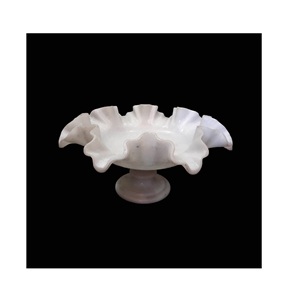 Cuenco de mármol antiguo para frutas, vajilla para mezclar frutas, accesorios de cocina, tamaño personalizado, hecho a mano - Product Image 1