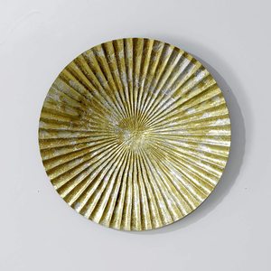 Art mural rond de luxe moderne pour la décoration et le style de la maison et des bureaux avec un design contemporain élégant - Product Image 2