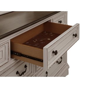 Juego de dormitorio moderno clásico Rabesa, cama de madera de caoba tamaño Queen, ropa de cama tallada a mano para hoteles y apartamentos - Product Image 6