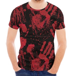 Venta al por mayor hombres 100% algodón personalizado Logo camiseta de gran tamaño Casual transpirable resistente al desgaste cuello de alta calidad impresión única - Product Image 1