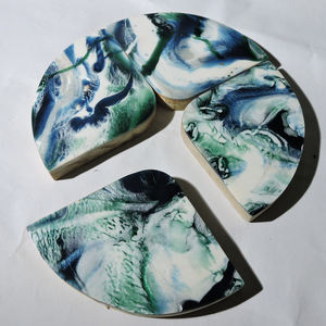 Ensemble de sous-verres de renard en bois personnalisés les plus populaires animaux des bois rustiques en bois sculptés à la main thé café chez Star Crafts Inde - Product Image 6