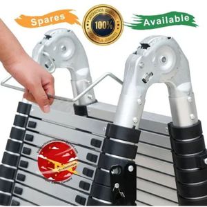 Xách tay 2.2 2.2 m nhôm kính thiên văn thang đôi thủy lực đa mục đích gấp mở rộng thang cho xây dựng làm sạch - Product Image 2