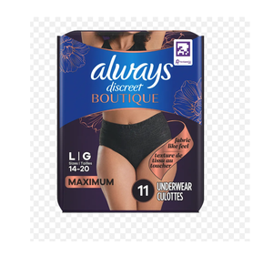 Serviettes en coton respirantes à haute absorption Always Discreet Protection contre les fuites urinaires Produits d'incontinence Vente en gros à prix réduit - Product Image 1